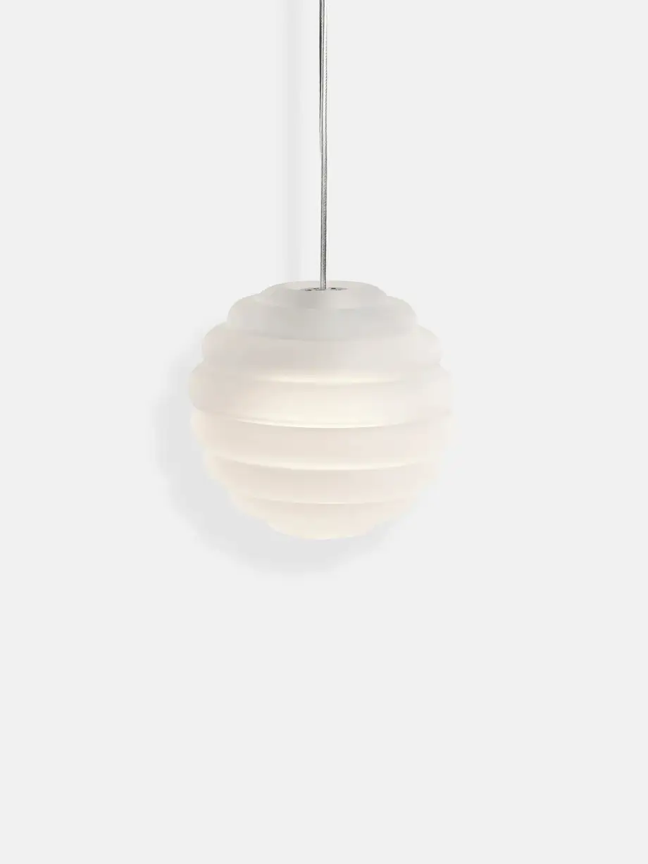Tom Dixon Press Mini Sphere Frosted Pendant Led