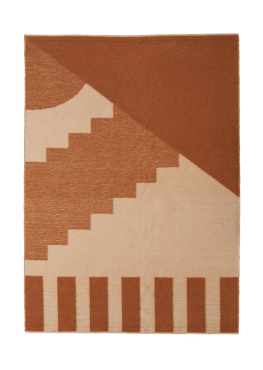 Saba Cime Carpet Earth Red
