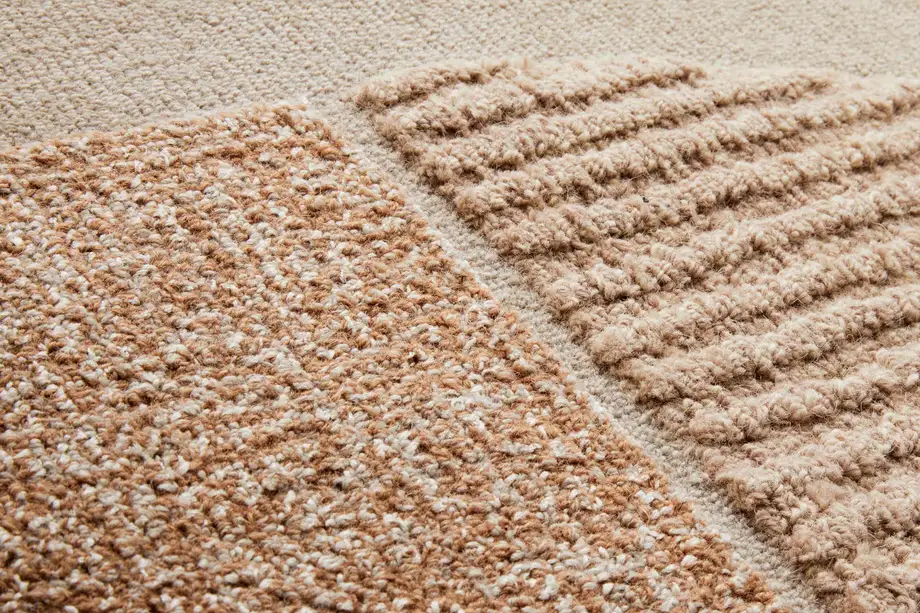 Saba Graphic Carpet Pink