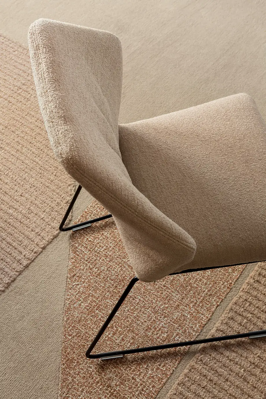 Saba Graphic Carpet Pink