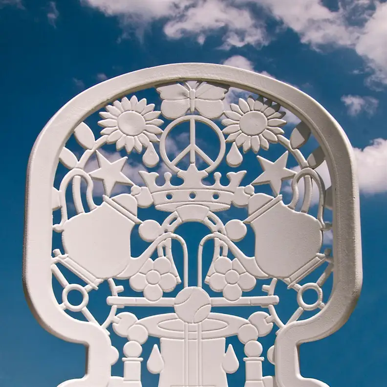 Seletti Industry Collection Aluminium Chair White
