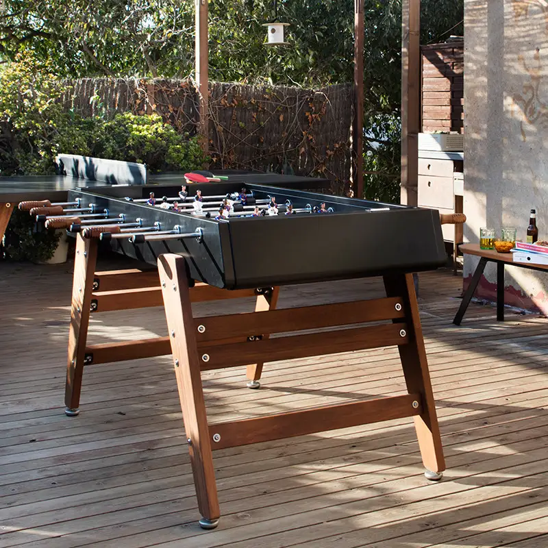 RS Barcelona RS3 Wood Football Table Indoor/Outdoor