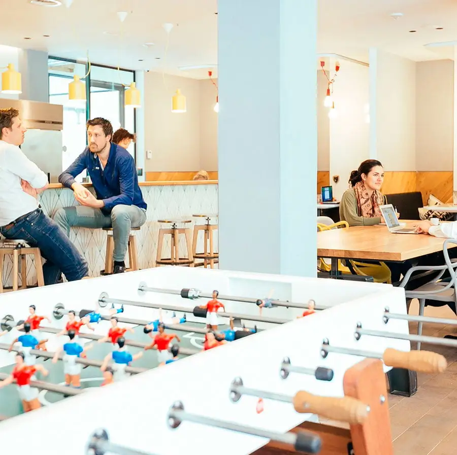 RS Barcelona RS3 Wood Football Table Indoor/Outdoor