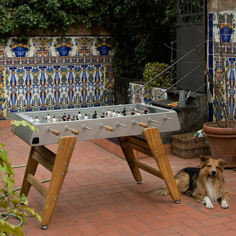 RS Barcelona RS3 Wood Football Table Indoor/Outdoor