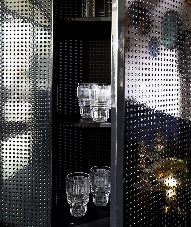 Diesel with Moroso Perf Sideboard/Bar Cabinet
