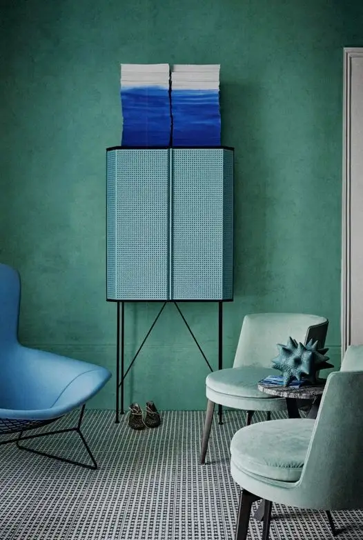 Diesel with Moroso Perf Sideboard/Bar Cabinet