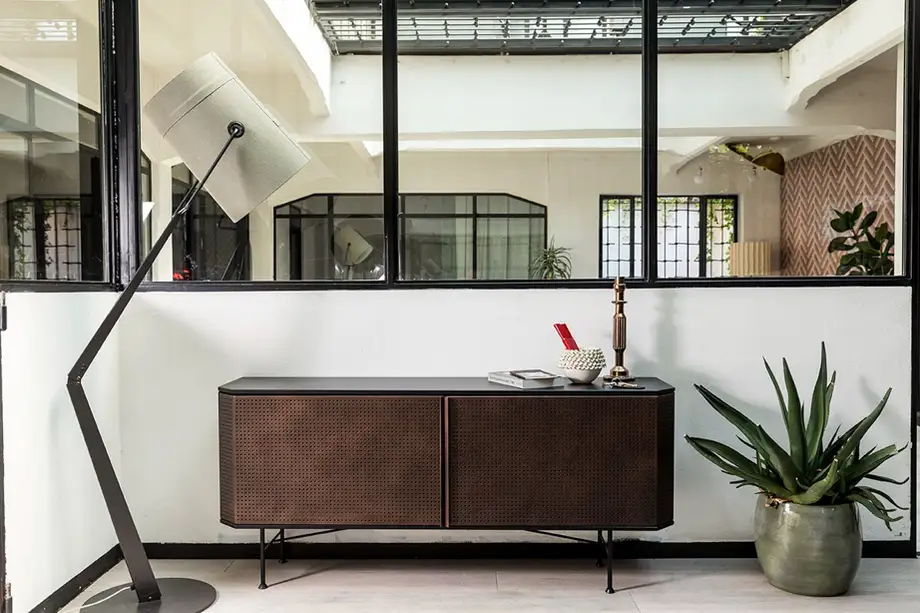Diesel with Moroso Perf Sideboard/Bar Cabinet