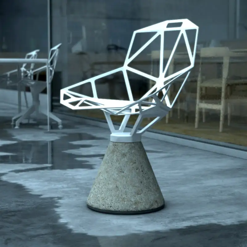 Magis Chair One Concrete Base