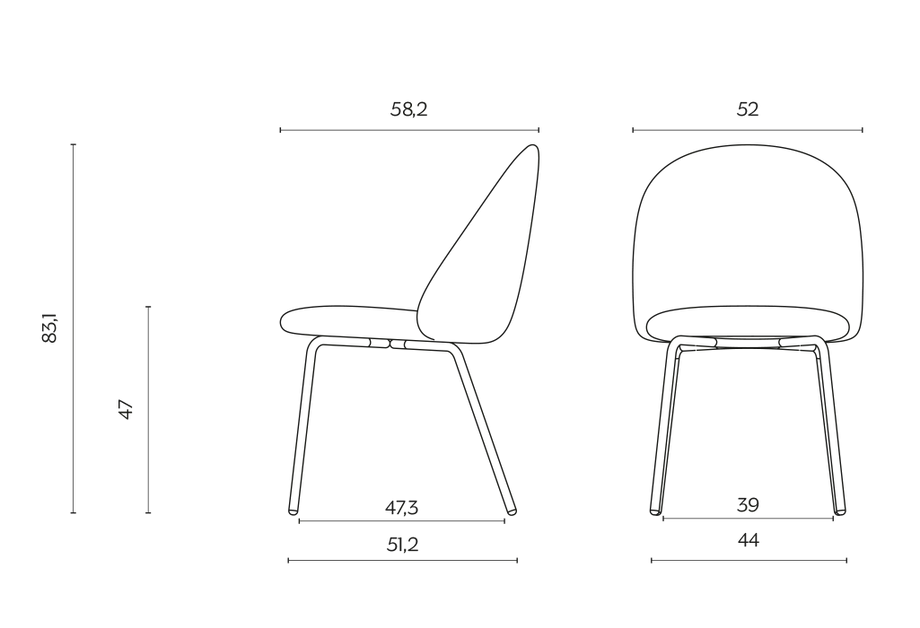 Miniforms iola Chair Basic