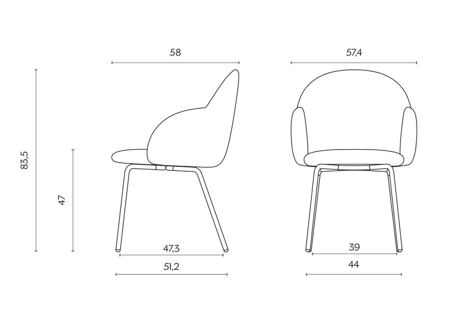 Miniforms iola Chair Basic