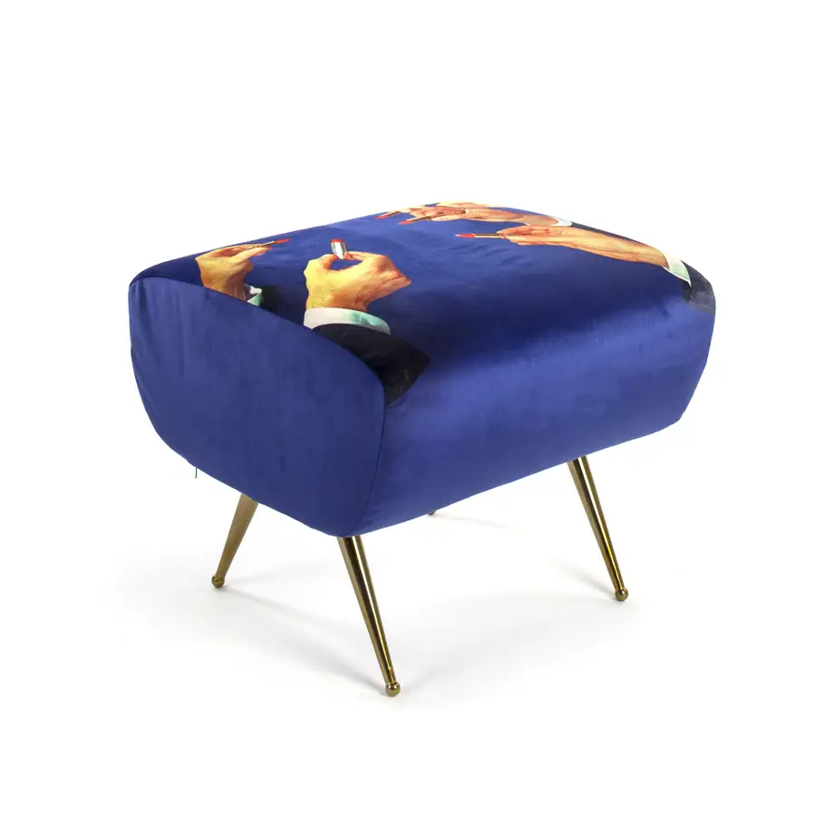 Seletti Toiletpaper Pouf Lipsticks