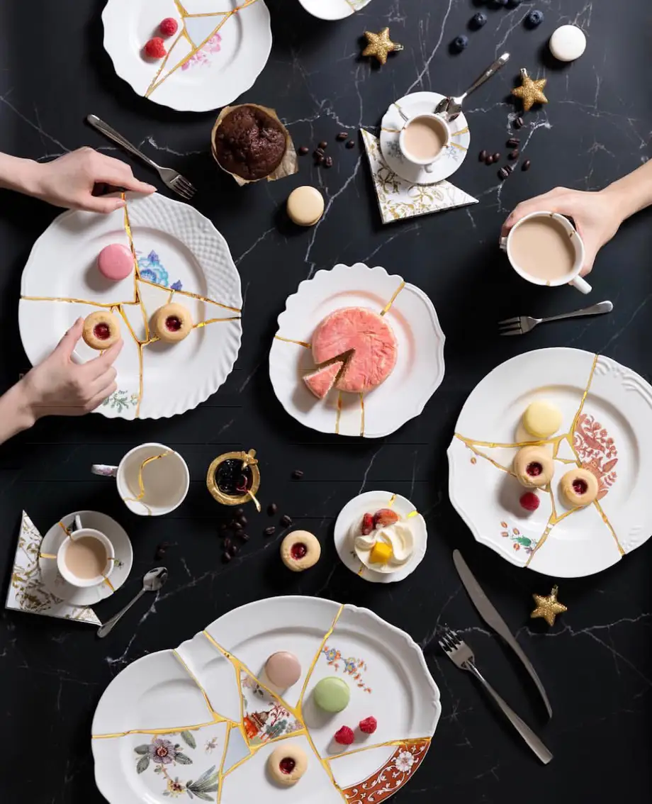 Seletti Kintsugi Coffee Cup/Saucer 09642