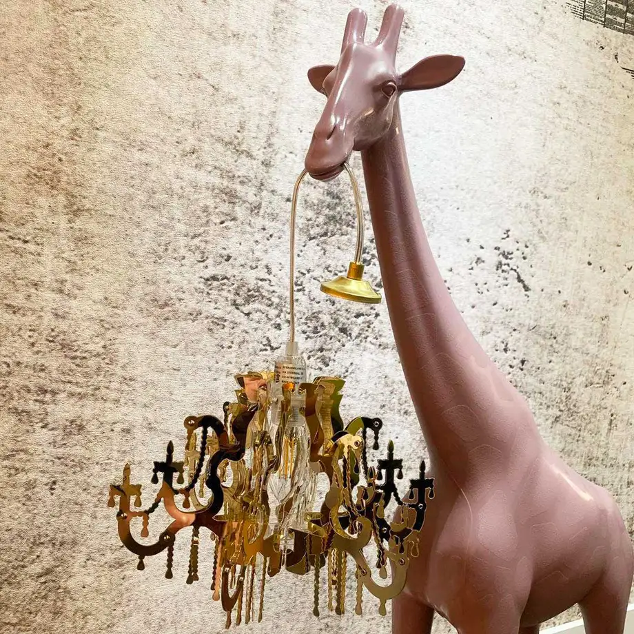 Qeeboo Giraffe in Love Xs