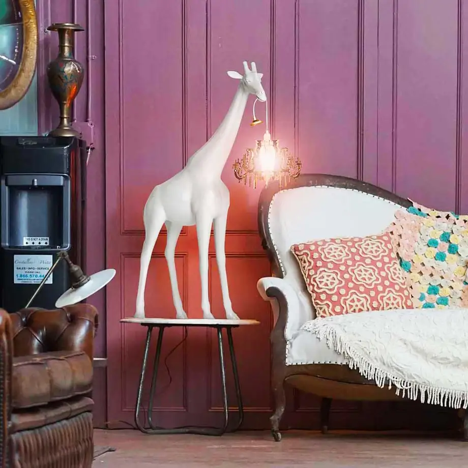 Qeeboo Giraffe in Love Xs