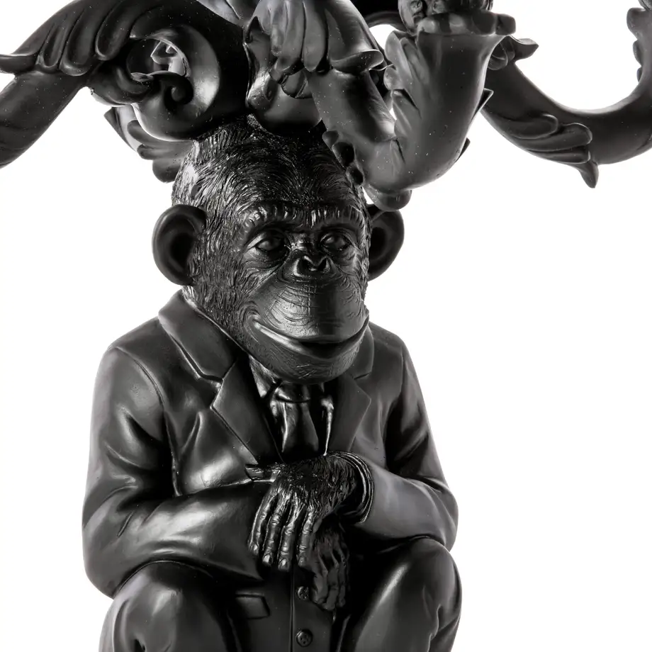 Seletti Burlesque Chimp Black