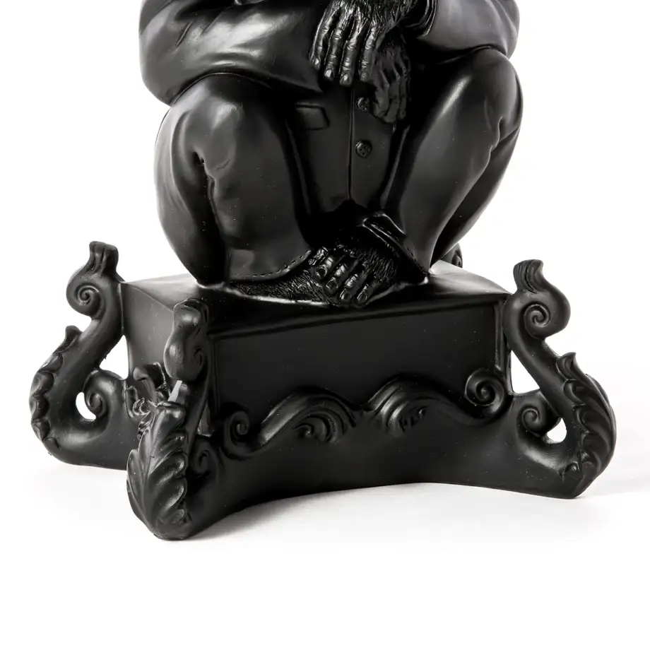 Seletti Burlesque Chimp Black