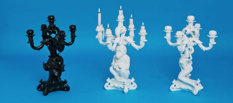 Seletti Burlesque Chimp White