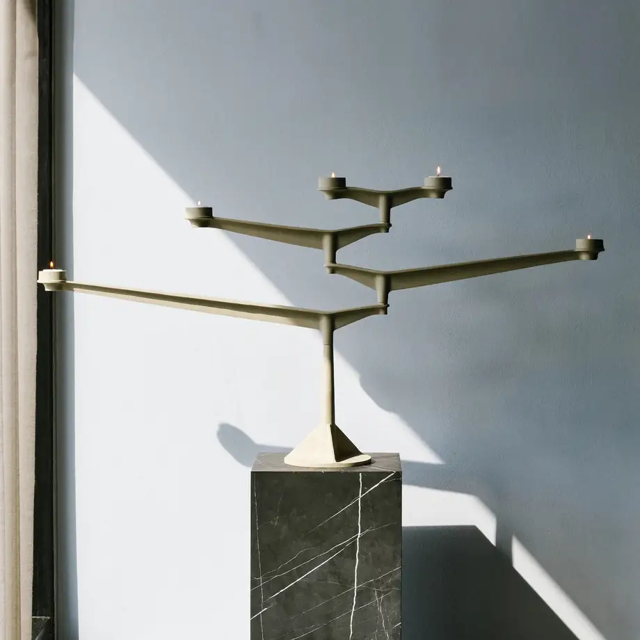 Tom Dixon Spin Candelabra Large