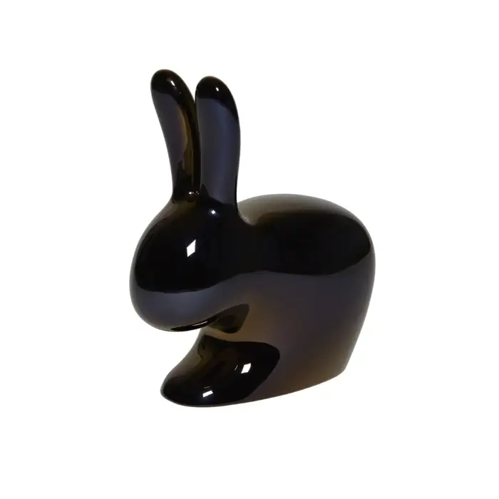 Qeeboo Rabbit Chair Metal Finish