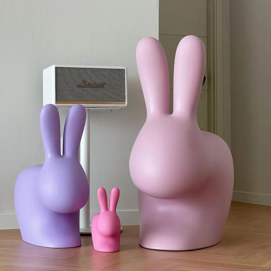Qeeboo Rabbit Chair Baby - New Colors!
