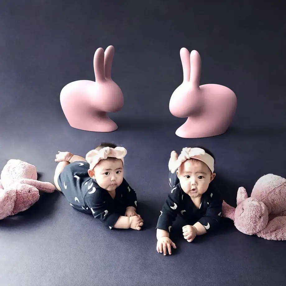 Qeeboo Rabbit Chair Baby - New Colors!