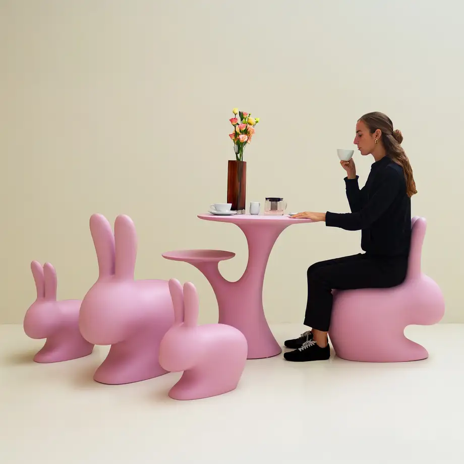 Qeeboo Rabbit Chair Baby - New Colors!