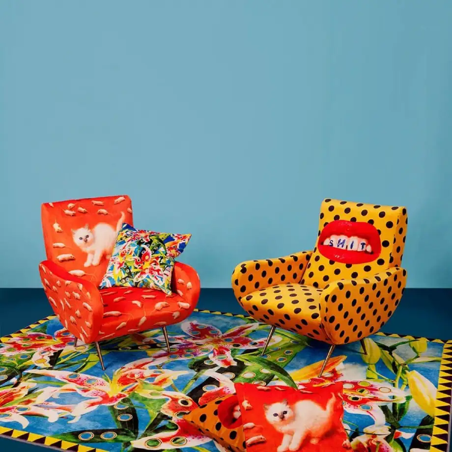 Seletti Toiletpaper Armchair Kitten