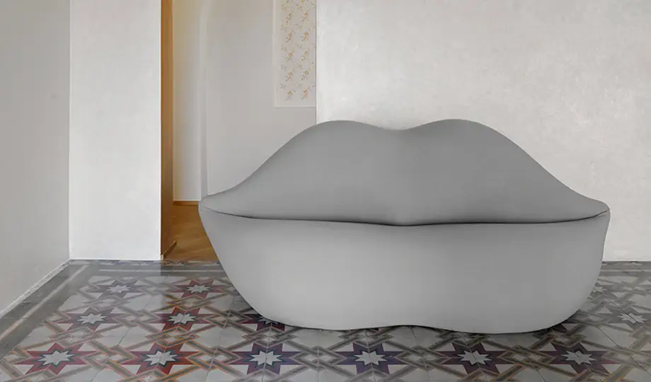 Gufram Bocca Sofa