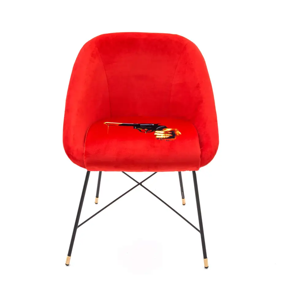 Seletti Toiletpaper Padded Chair Revolver
