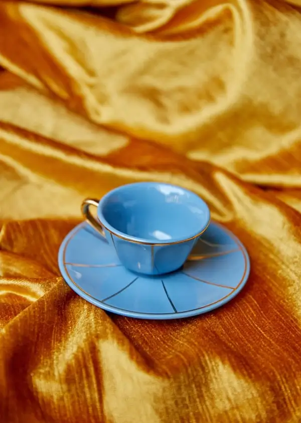 Vintage Pastel Espresso Cup
