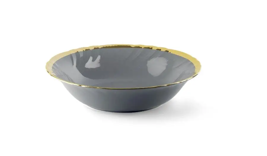 Vintage Pastel Salad Bowl