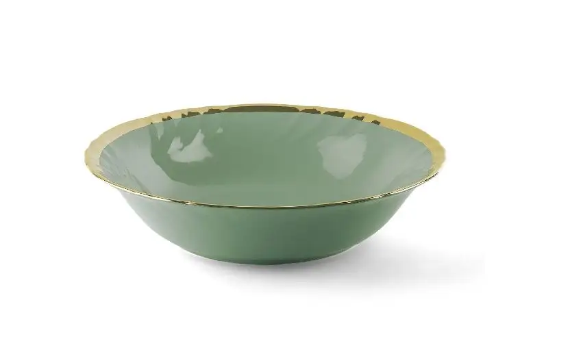 Vintage Pastel Salad Bowl