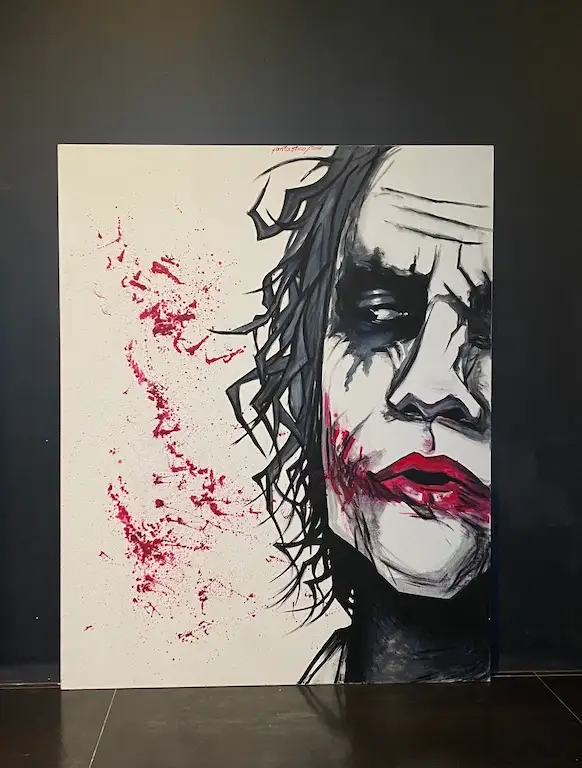 Joker Art Painting Sold out 