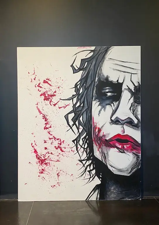 Joker Art Painting Sold out 