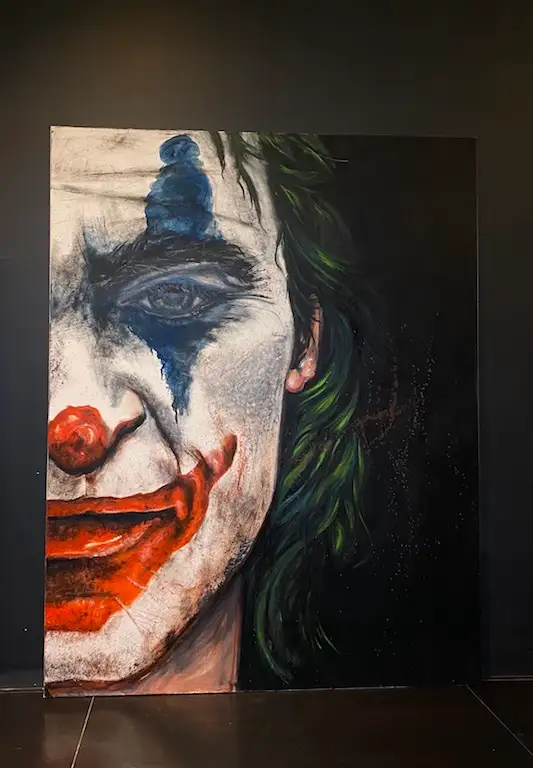 Modern Joker Art Painting Sold Out 
