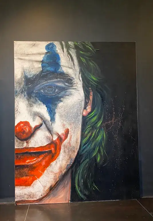 Modern Joker Art Painting Sold Out 