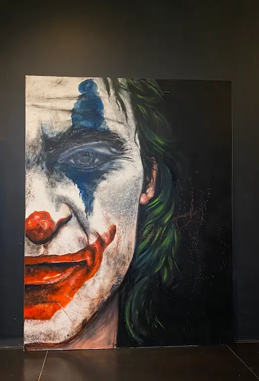 Modern Joker Art Painting Sold Out 