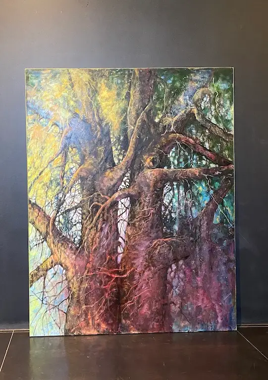 Hugging trees