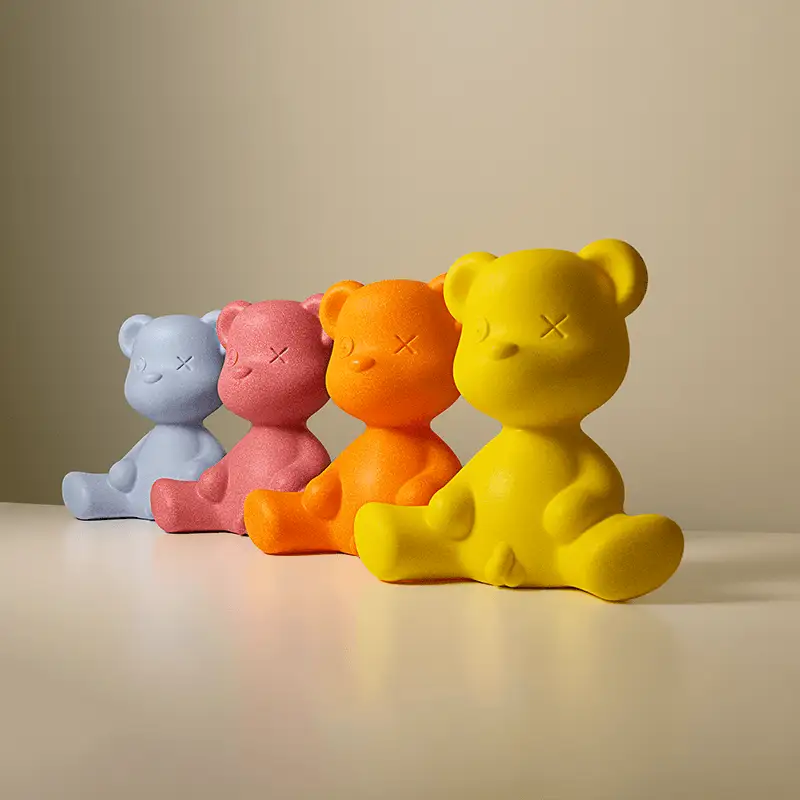 Qeeboo Teddy Boy Lamp with cable - New colors!