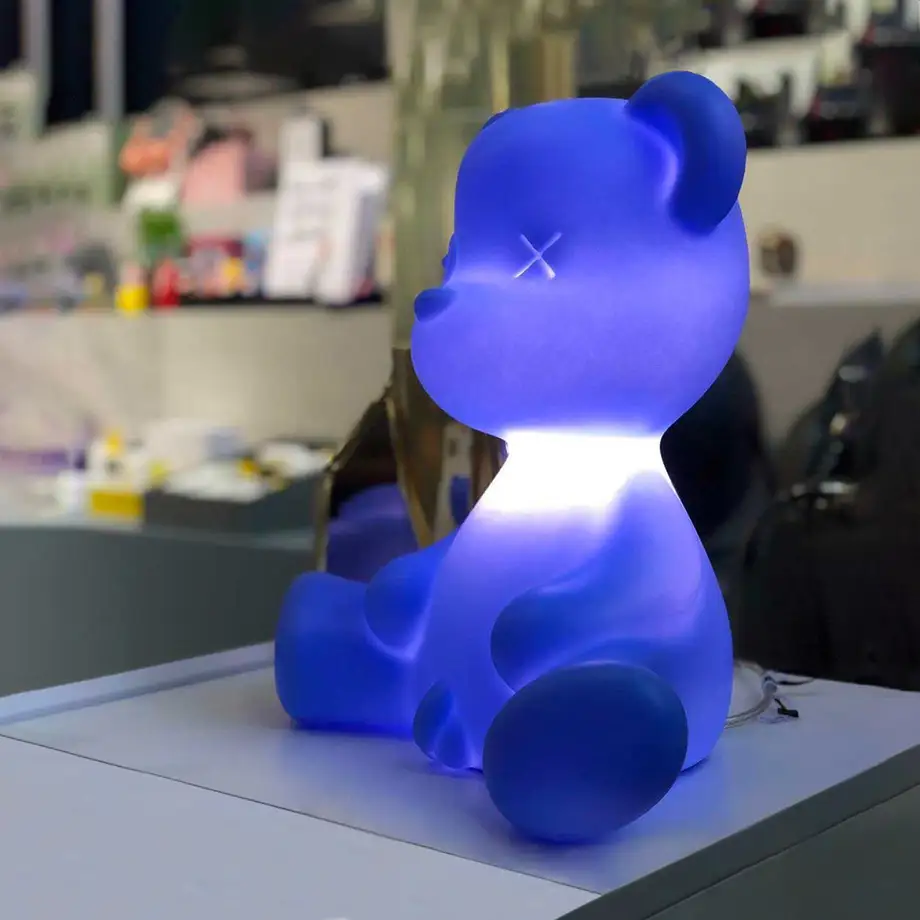 Qeeboo Teddy Boy Lamp with cable - New colors!