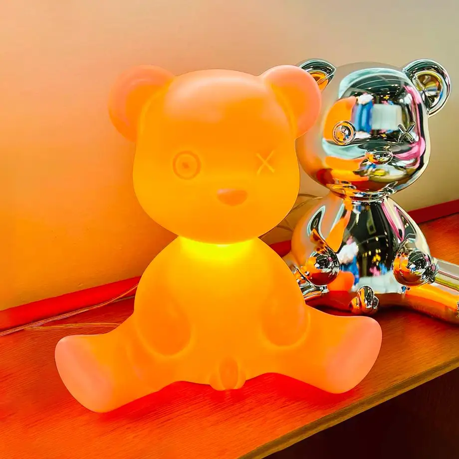 Qeeboo Teddy Boy Lamp with cable - New colors!