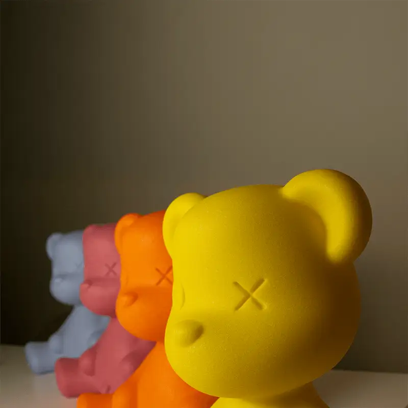 Qeeboo Teddy Boy Lamp with cable - New colors!