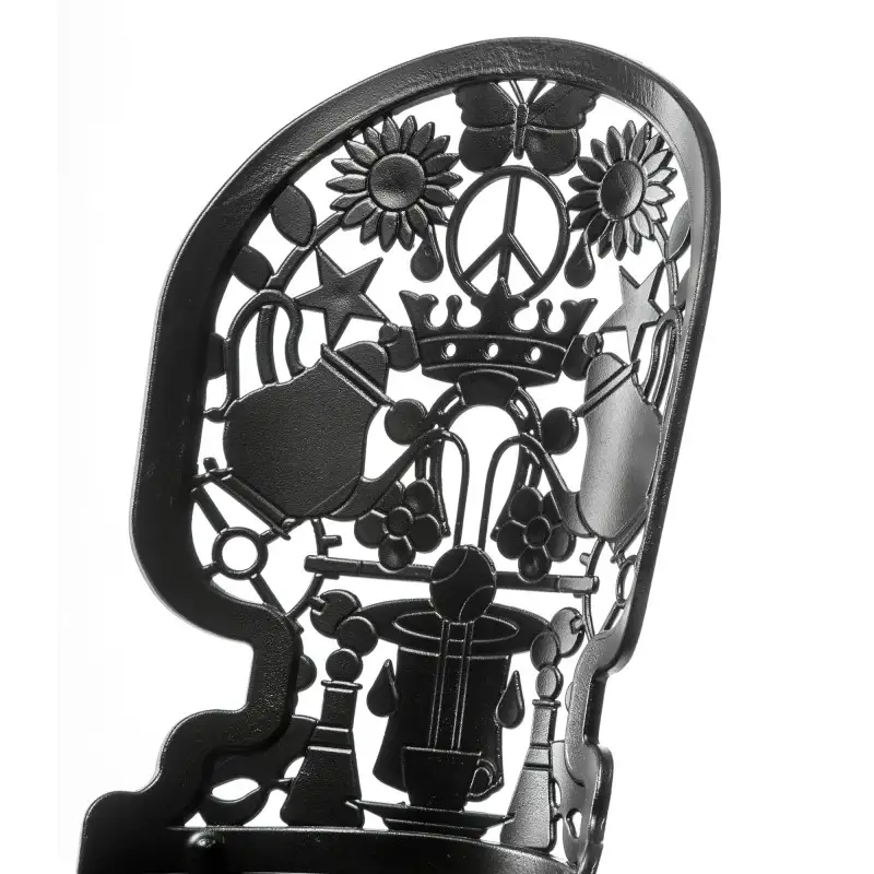 Seletti Industry Collection Aluminium Chair Black