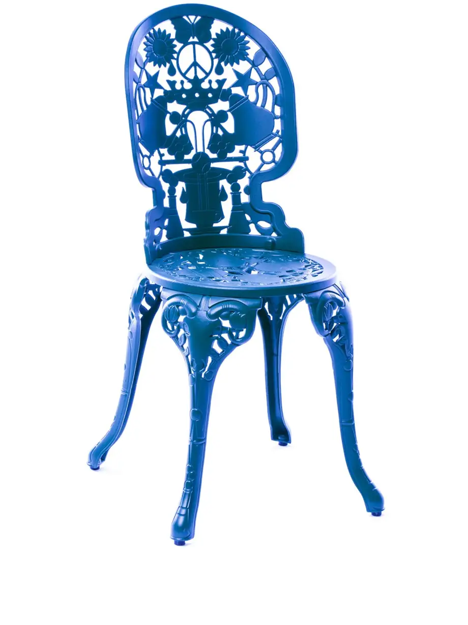 Seletti Industry Collection Aluminium Chair Blue
