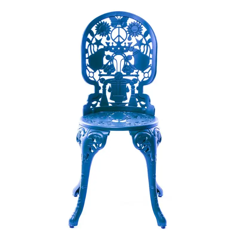 Seletti Industry Collection Aluminium Chair Blue