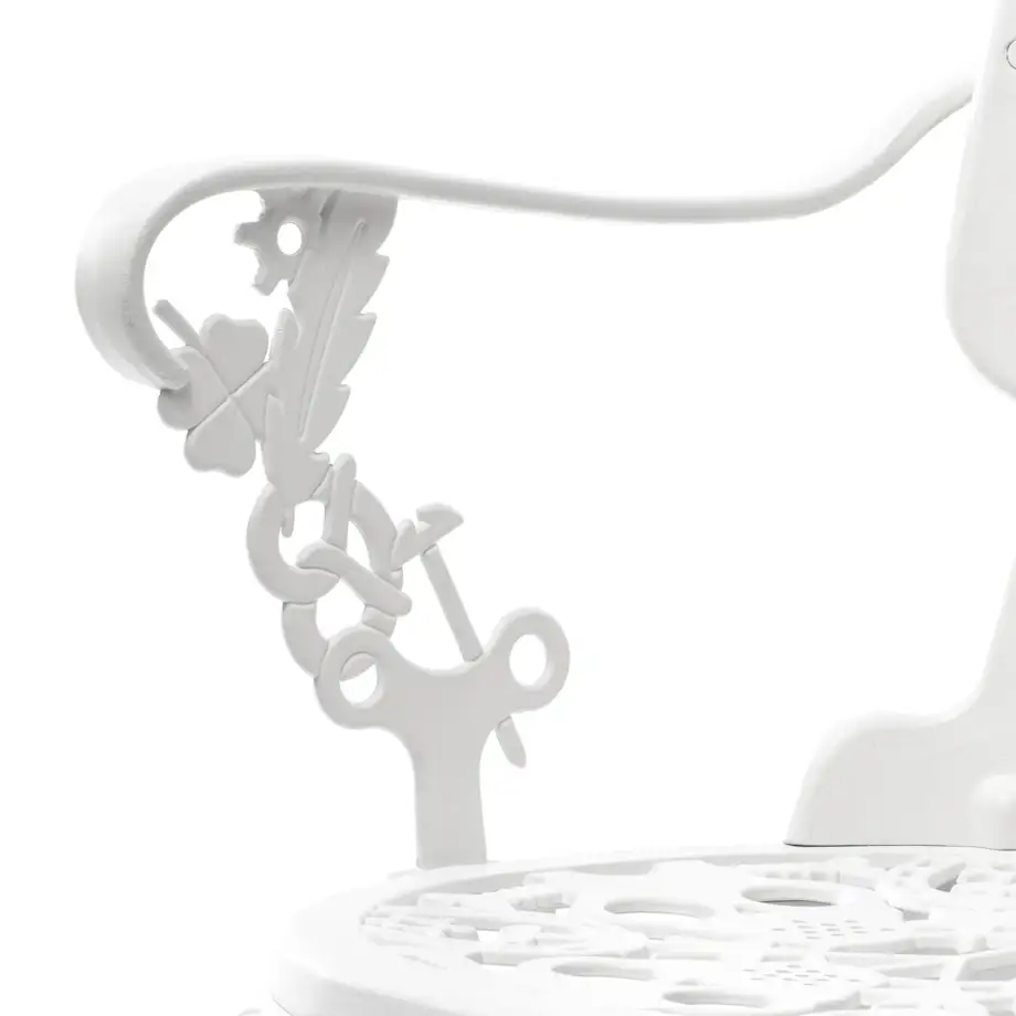Seletti Industry Collection Aluminium Armchair White