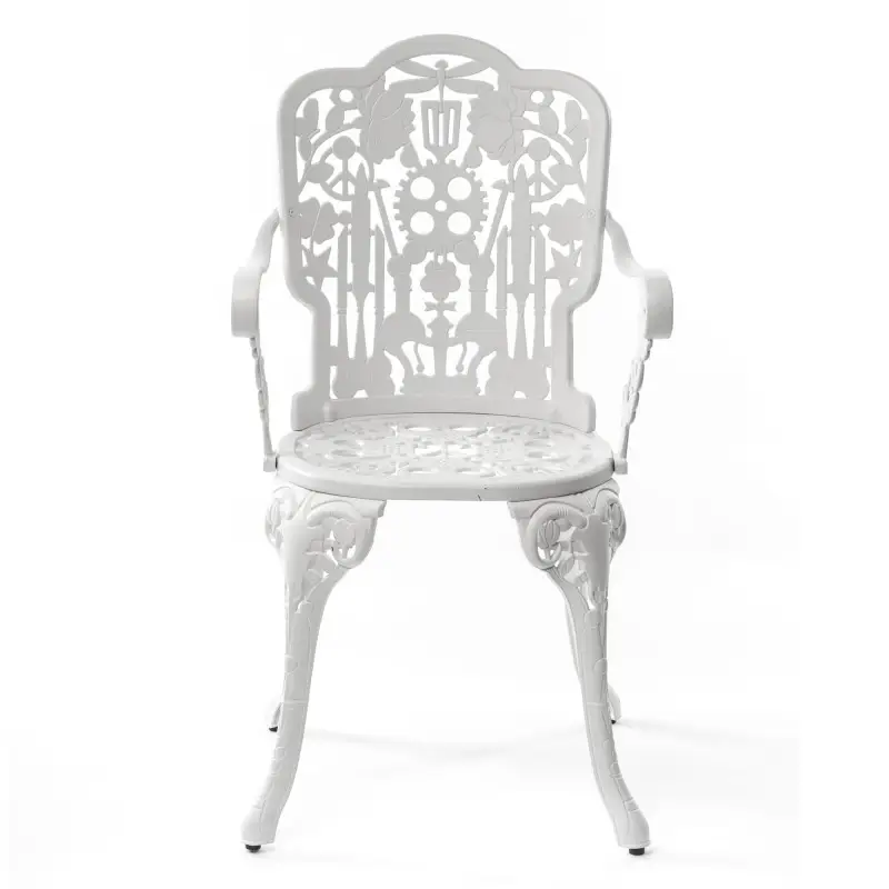 Seletti Industry Collection Aluminium Armchair White