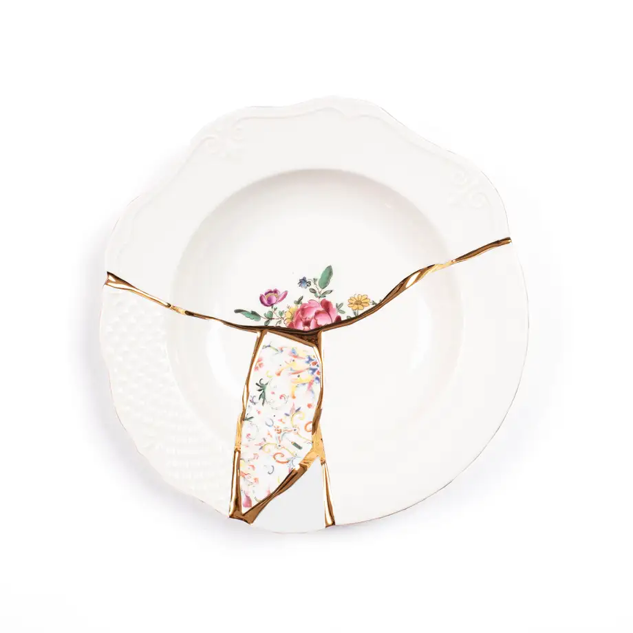Seletti Kintsugi Soup Plate 09623