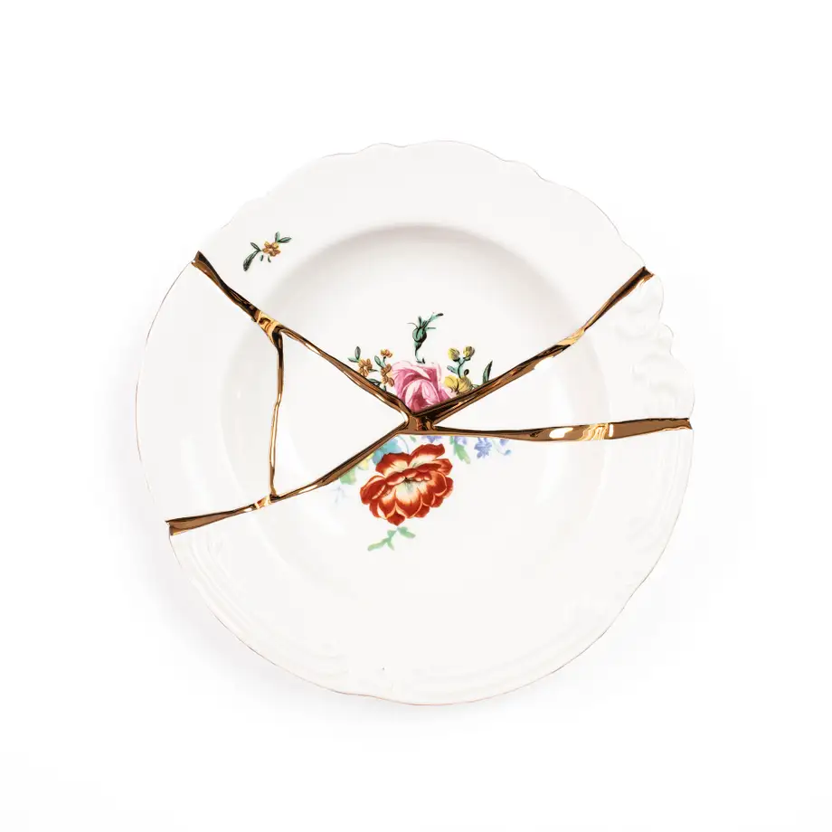 Seletti Kintsugi Soup Plate 09622