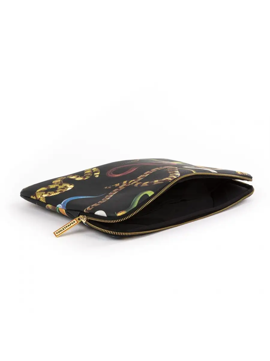 Seletti Toiletpaper Laptop Bag Snakes 